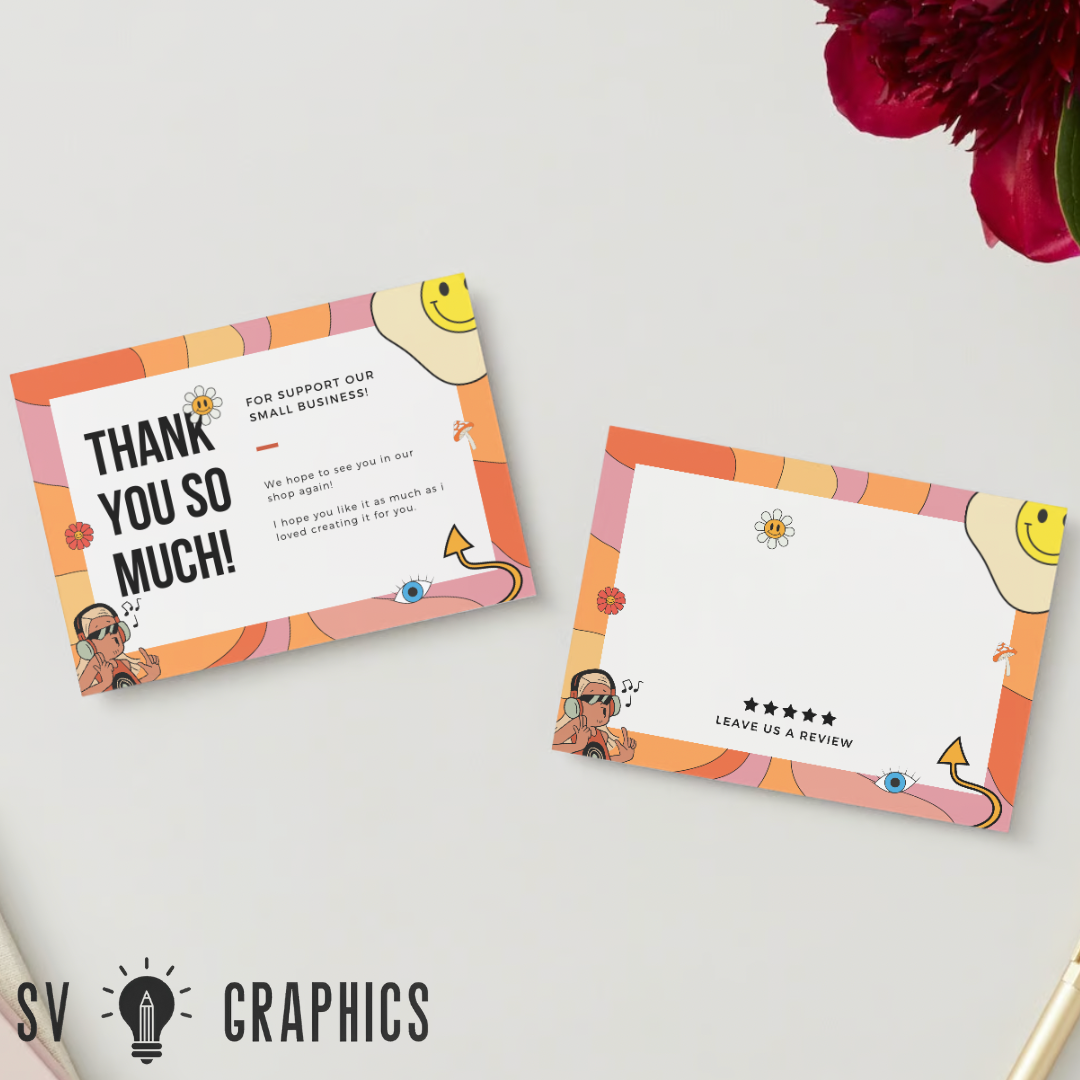 Big Thank You Cards Cute Edition