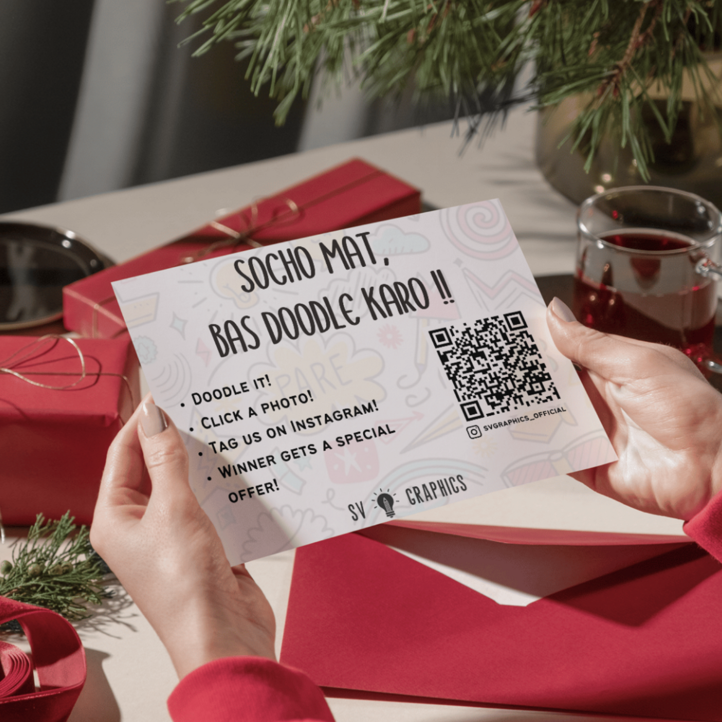 Customised Doodle Cards