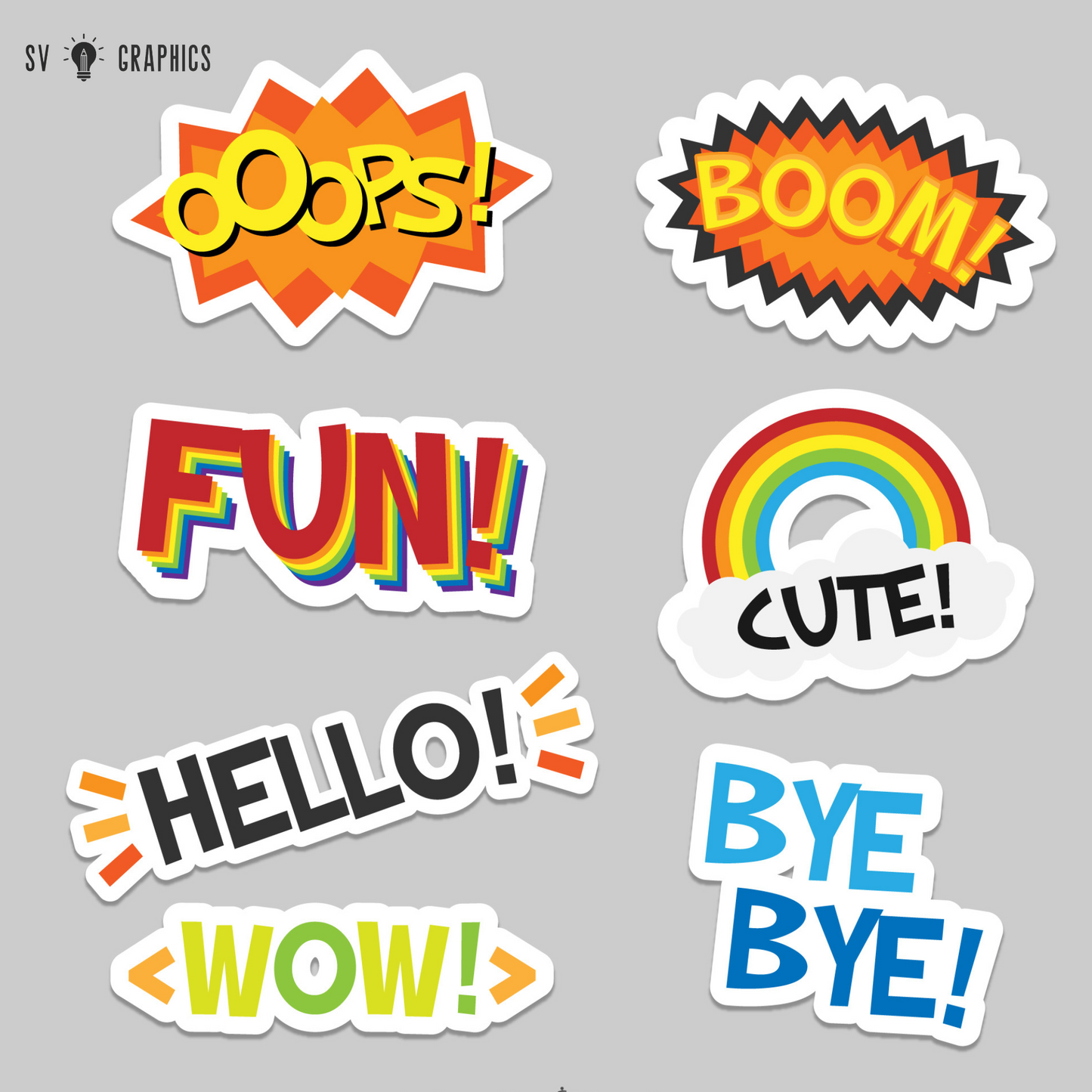 Die Cut Stickers