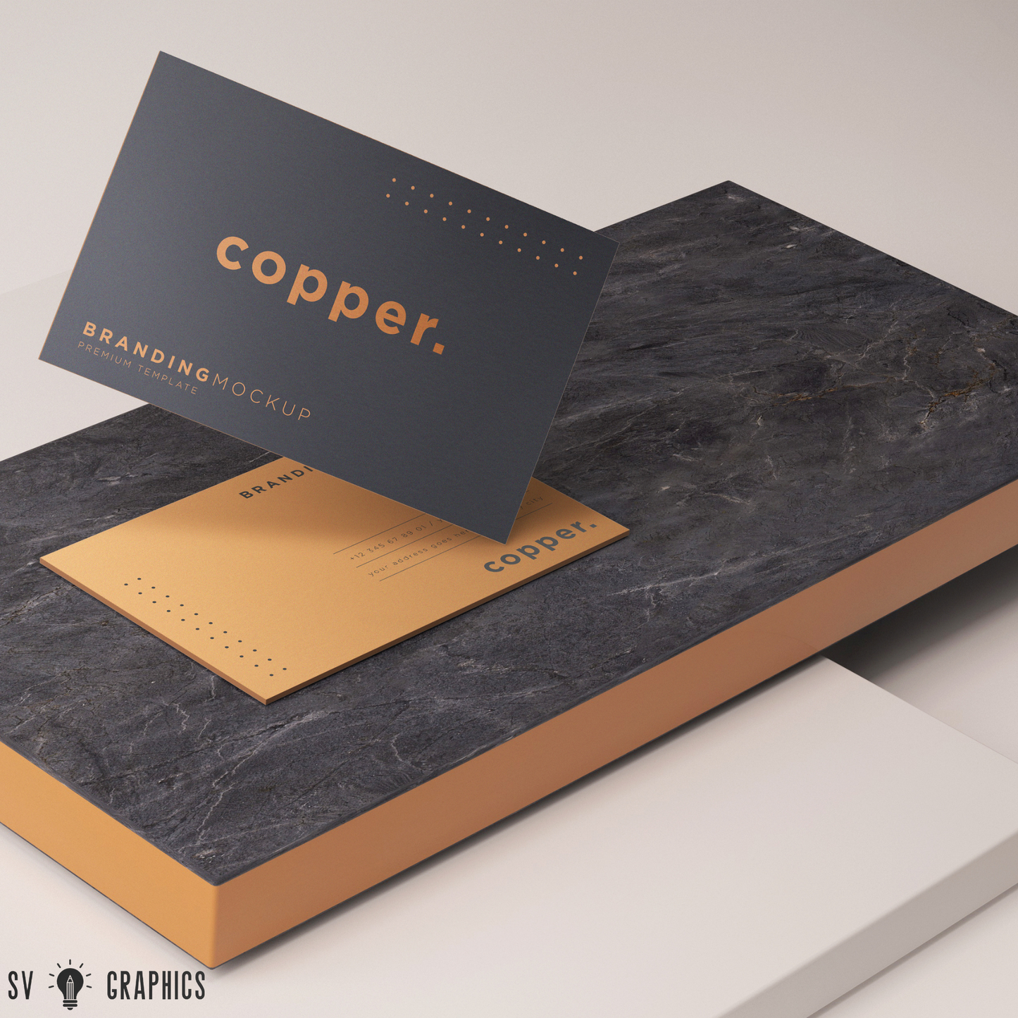 Metallic Business Cards