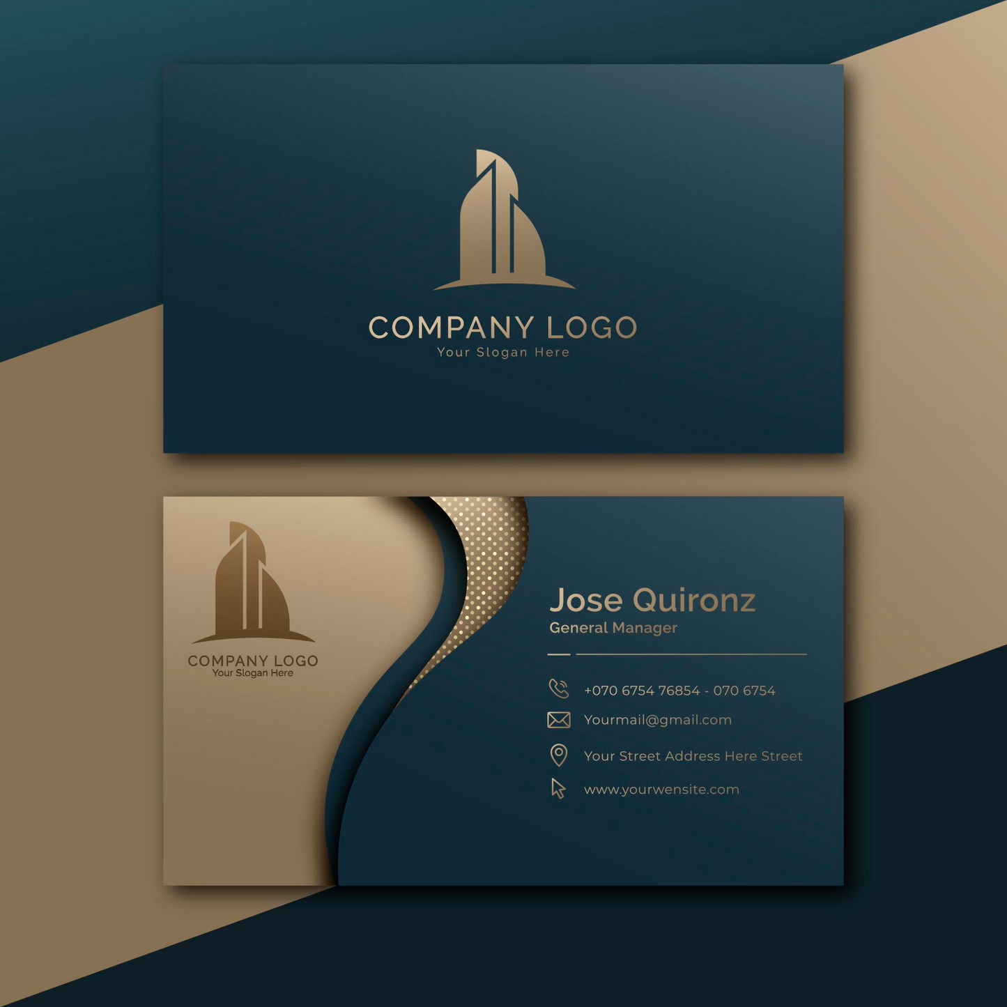 Drip-Off UV Business Cards