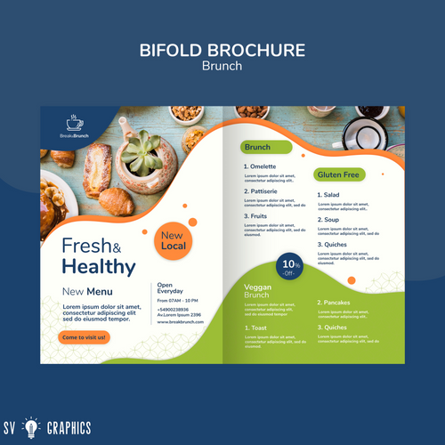 SV Graphics Bifolded Brochures