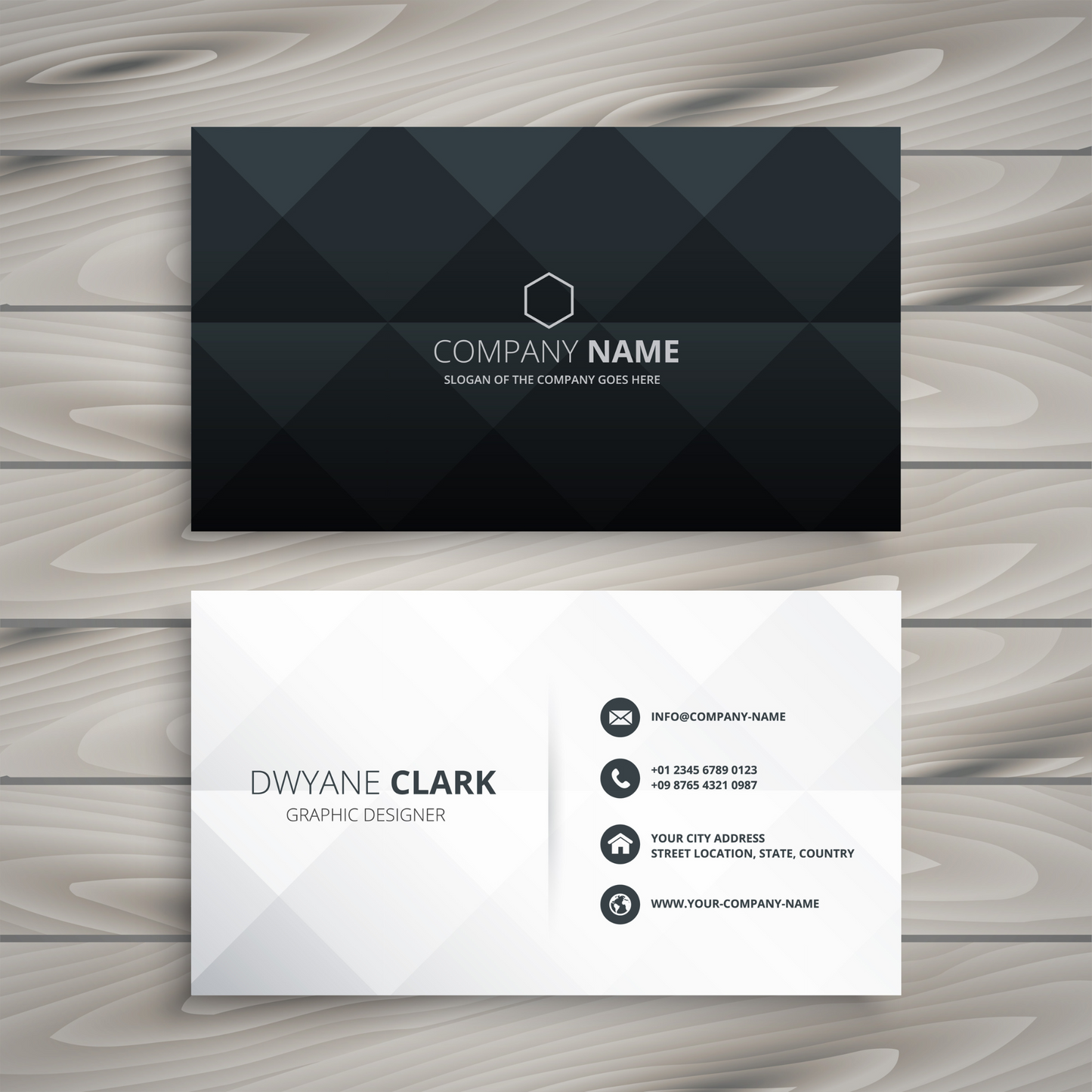 Textured Business Cards