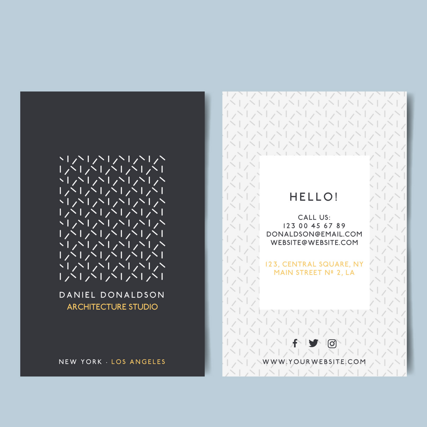 Textured Business Cards