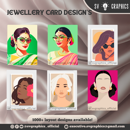 Jewellery Display Cards