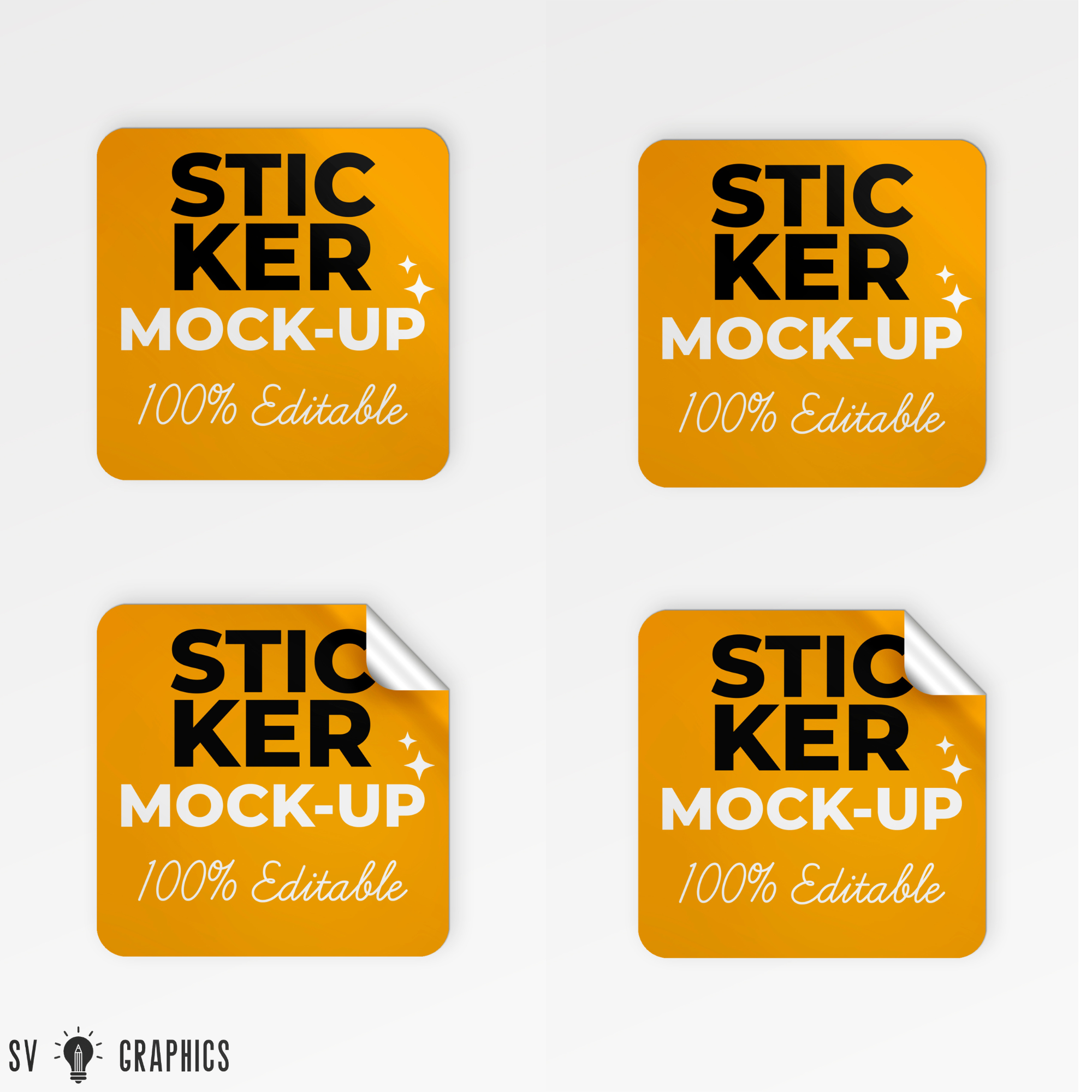 Custom Paper Stickers - High-Quality Printing | SV Graphics
