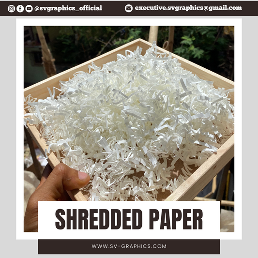 White Shredded Paper