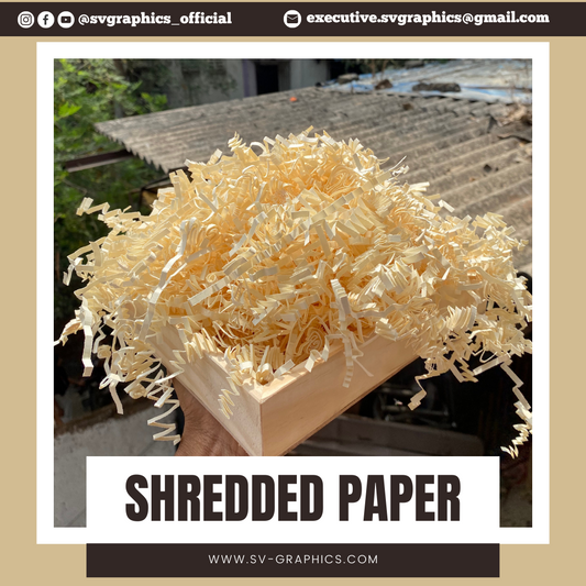 Beige Shredded Paper